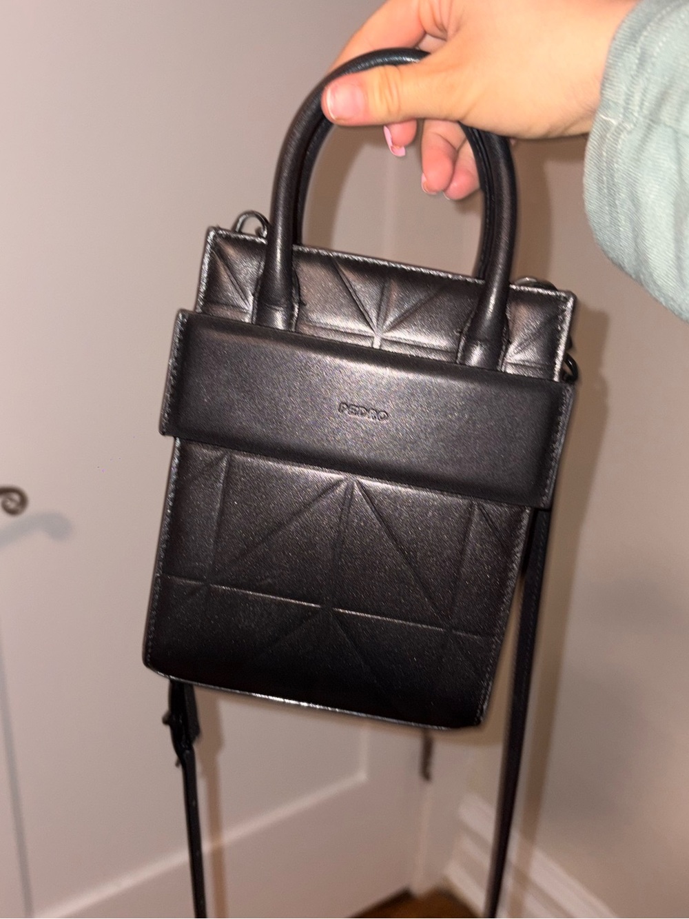 PEDRO Quilted Mini Tote Bag